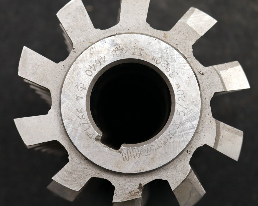 Bild des Artikels PWS-Zahnrad-Wälzfräser-gear-hob-m=5,0mm-EGW-20°-BPII-1gg.-Rechts-spiralgenutet