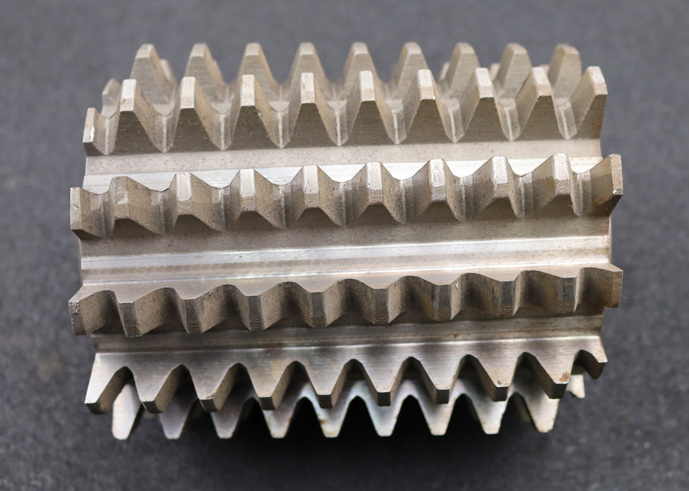 Bild des Artikels PWS-Zahnrad-Wälzfräser-gear-hob-m=5,0mm-EGW-20°-BPII-DIN-3972-Ø121x150x40mm