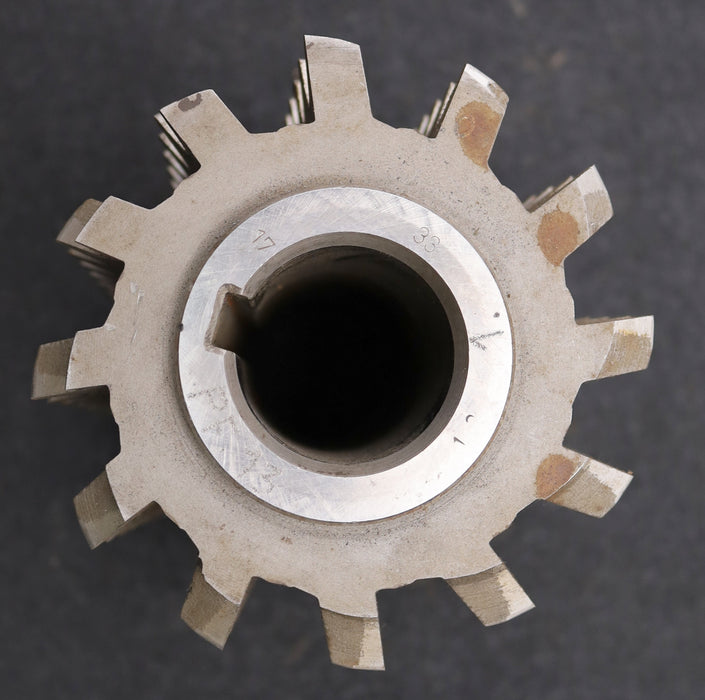 Bild des Artikels PWS-Zahnrad-Wälzfräser-gear-hob-m=5,0mm-EGW-20°-BPII-DIN-3972-Ø121x150x40mm