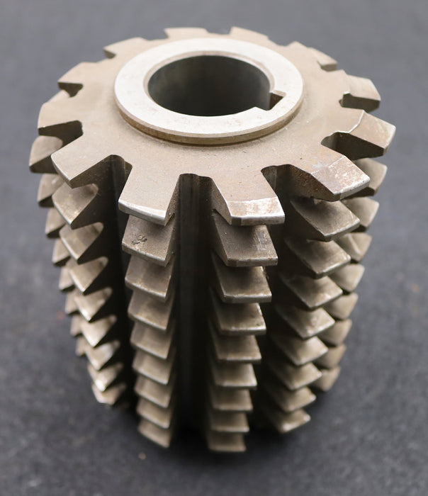 Bild des Artikels PWS-Zahnrad-Wälzfräser-gear-hob-m=5,0mm-EGW-20°-BPIII-DIN-3972-Ø125x150x40mm