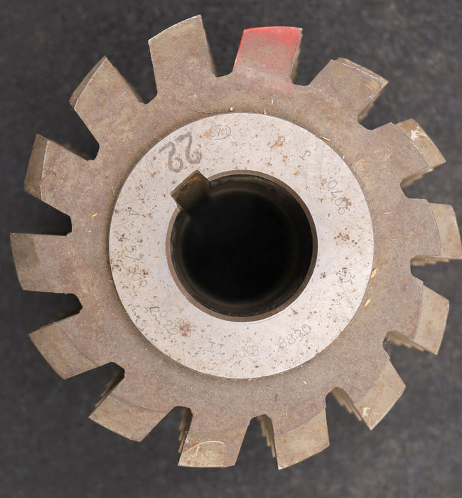 Bild des Artikels PWS-Zahnrad-Wälzfräser-gear-hob-m=5,0mm-EGW-20°-BPII-DIN-3972-Ø134x86x40mm