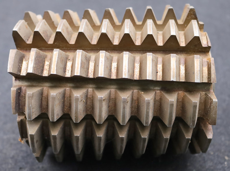 Bild des Artikels PWS-Zahnrad-Wälzfräser-gear-hob-m=5,0mm-EGW-20°-BPIII-Ø125x150x40mm-DIN-3972