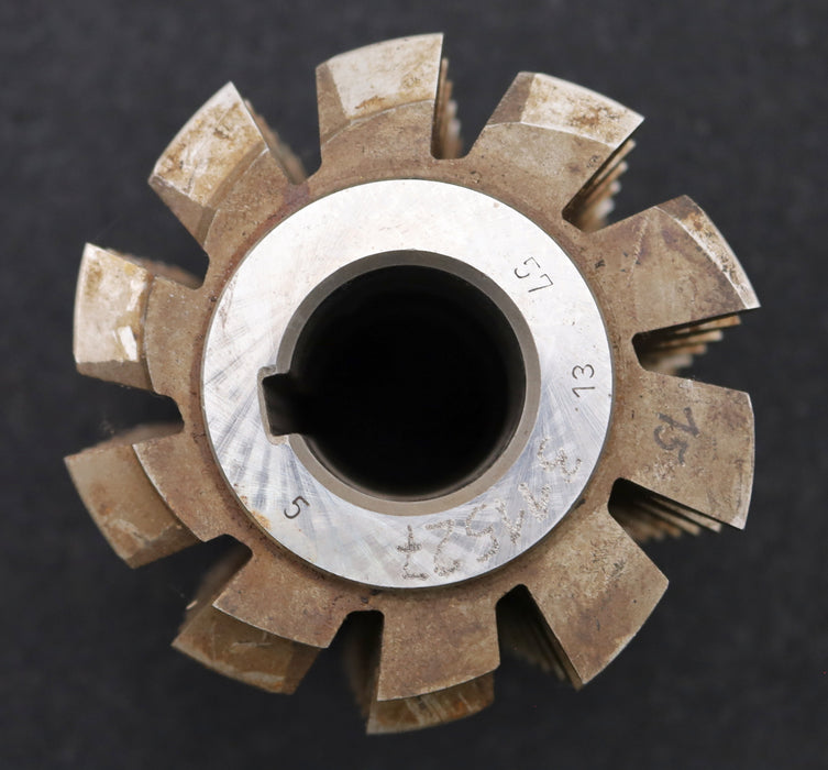 Bild des Artikels PWS-Zahnrad-Wälzfräser-gear-hob-m=5,0mm-EGW-20°-BPII-DIN-3972-HSS-Ø100x108x32mm