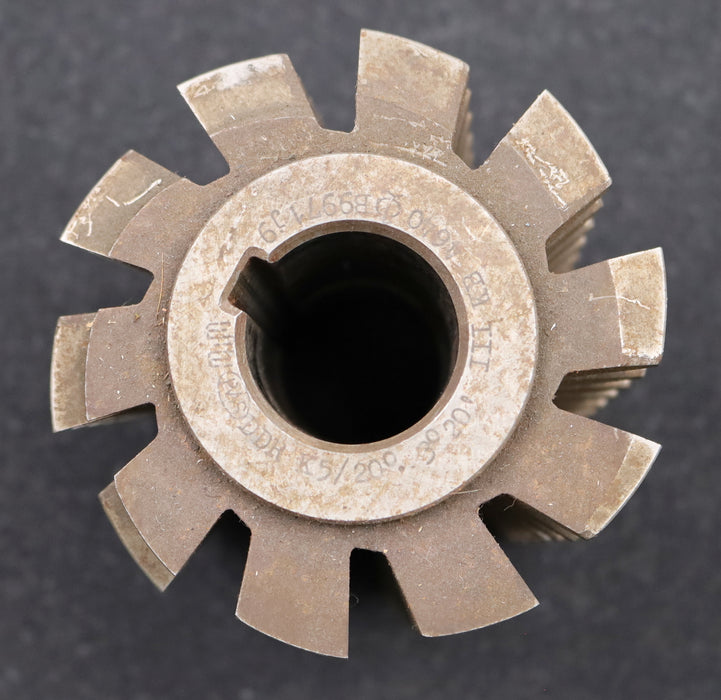 Bild des Artikels PWS-Zahnrad-Wälzfräser-gear-hob-m=5,0mm-EGW-20°-BPIII-Ø100x108x32mm-1gg.-Links