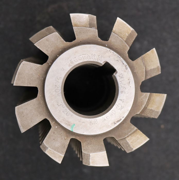 Bild des Artikels PWS-Zahnrad-Wälzfräser-gear-hob-m=5,0mm-EGW-20°-BPII-DIN-3972-LKN-Ø100x108x32mm