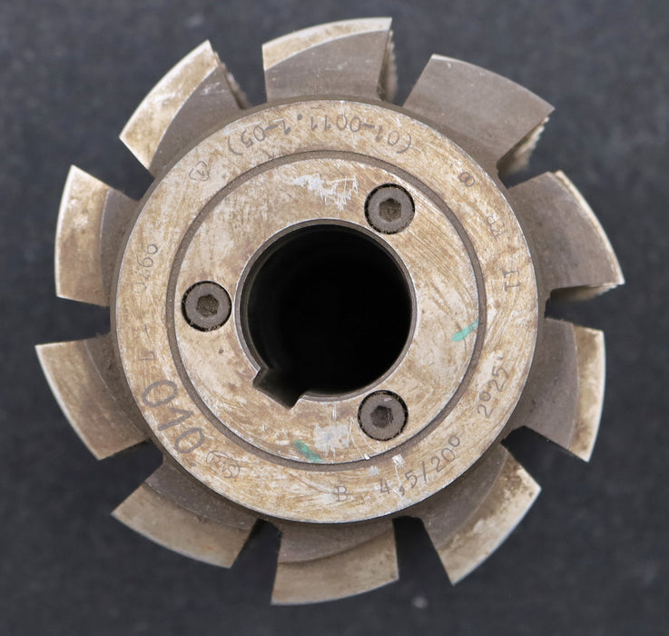 Bild des Artikels PWS-Zahnrad-Wälzfräser-gear-hob-m=4,5mm-EGW-20°-BPII-DIN-3972-Ø119x120x32mm