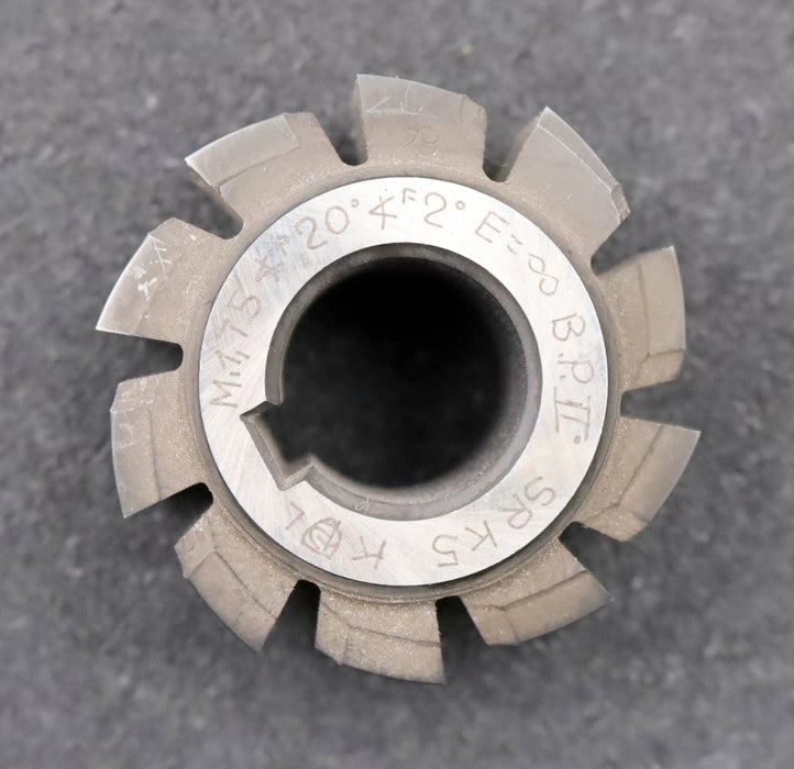 Bild des Artikels KL-Zahnrad-Wälzfräser-gear-hob-m=-1,75mm-BP-II-DIN-3972-EGW-20°-Ø54x39xØ22mm