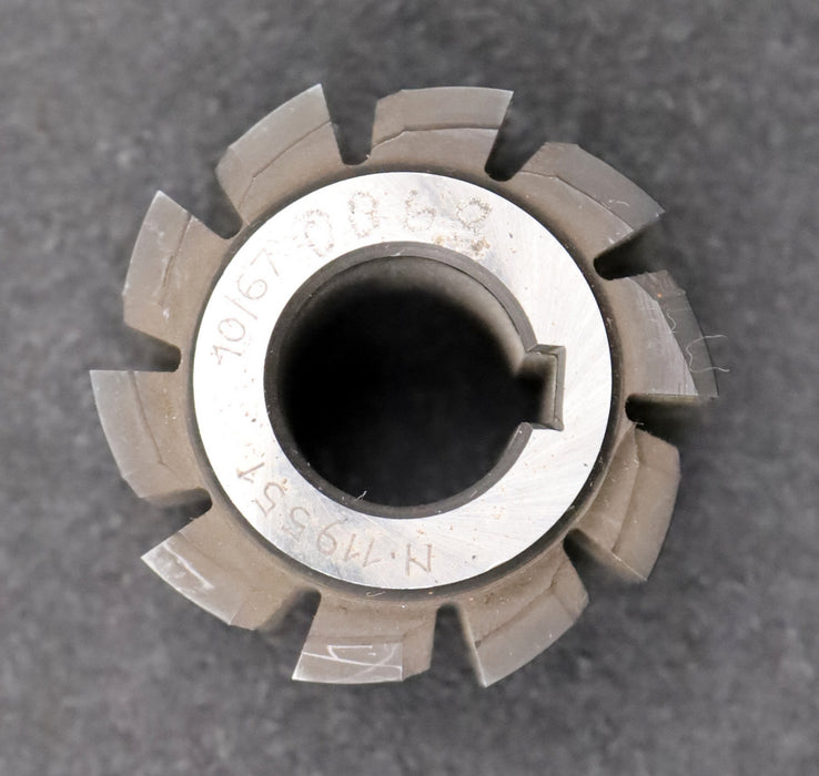 Bild des Artikels KL-Zahnrad-Wälzfräser-gear-hob-m=-1,75mm-BP-II-DIN-3972-EGW-20°-Ø54x39xØ22mm