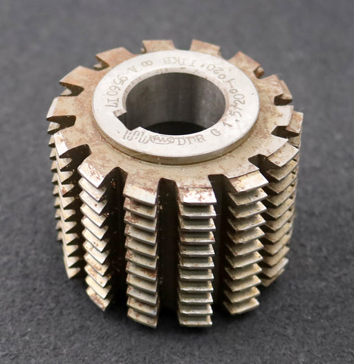 Bild des Artikels PWS-Zahnrad-Wälzfräser-m=-1,5mm-BP-II-DIN-3972-EGW-20°-Ø69x58xØ27mm-1gg.Links