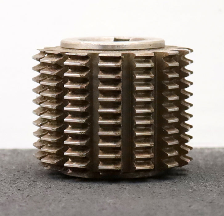 Bild des Artikels PWS-Zahnrad-Wälzfräser-m=-1,5mm-BP-II-DIN-3972-EGW-20°-Ø69x58xØ27mm-Rest:-80%