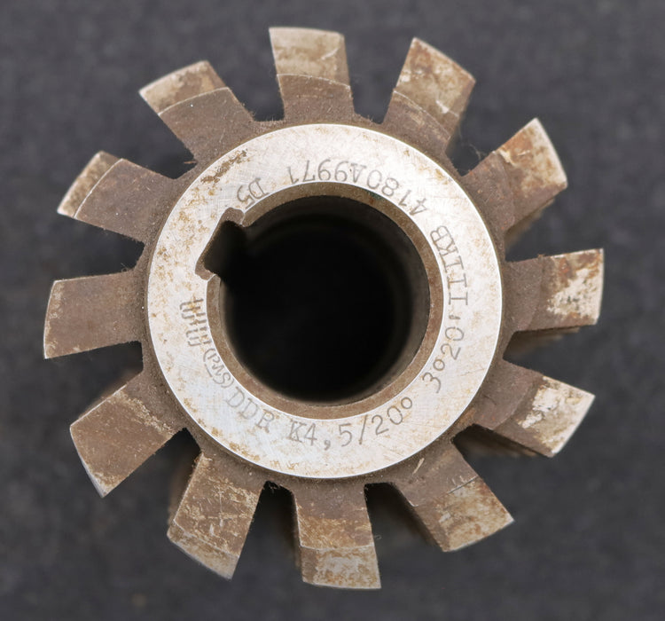 Bild des Artikels PWS-Zahnrad-Wälzfräser-m=-4,5mm-BPII-DIN-3972-EGW-20°-Ø91x88xØ32mm-LKN