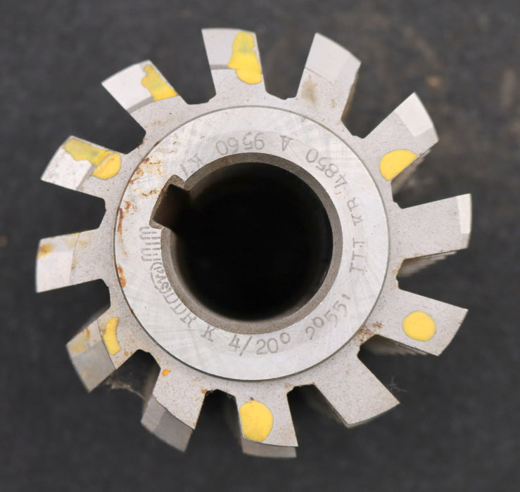 Bild des Artikels PWS-Zahnrad-Wälzfräser-m=-4,0mm-BPIII-DIN-3972-EGW-20°-Ø91x88xØ32mm-1gg.-Li