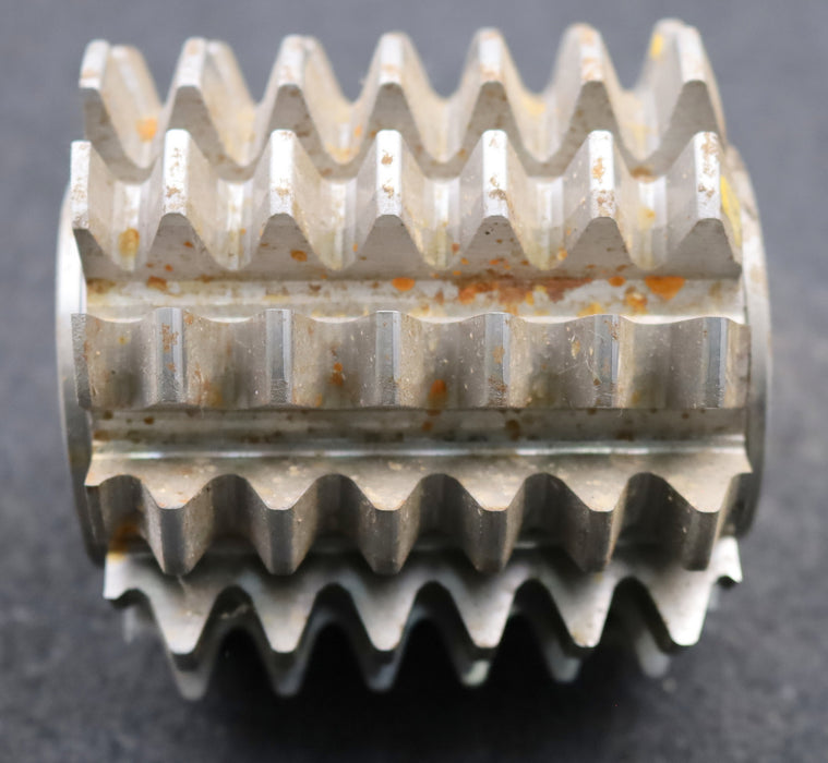 Bild des Artikels PWS-Zahnrad-Wälzfräser-m=-4,0mm-BPIII-DIN-3972-EGW-20°-Ø91x88xØ32mm-1gg.-Li