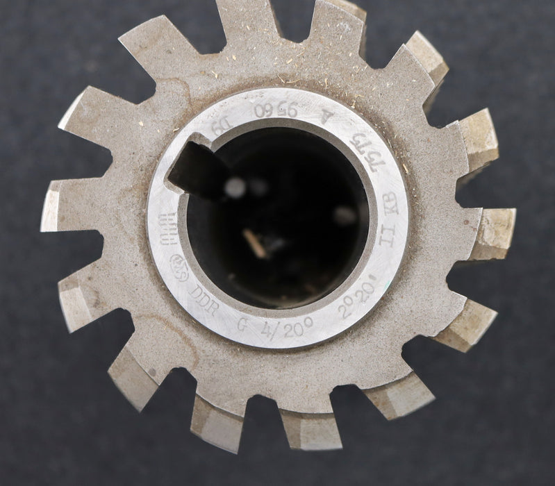 Bild des Artikels PWS-Zahnrad-Wälzfräser-m=-4,0mm-BPII-nach-DIN-3972-EGW-20°-Ø110x135xØ40mm-LKN