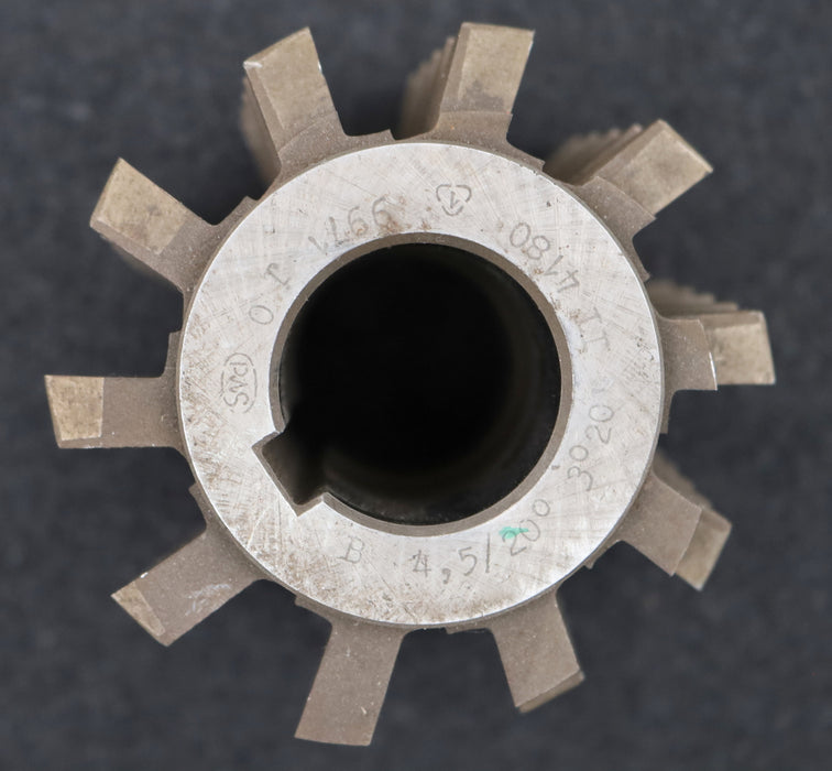 Bild des Artikels PWS-Zahnrad-Wälzfräser-m=-4,5mm-BPII-DIN-3972-EGW-20°-Ø87x79xØ32mm-LKN