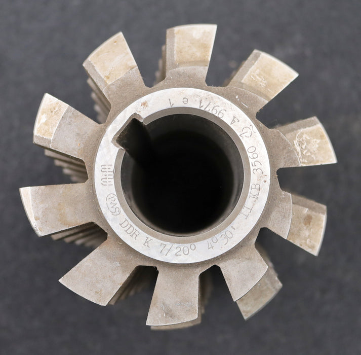 Bild des Artikels PWS-Zahnrad-Wälzfräser-m=-7,0mm-BPII-nach-DIN-3972-EGW-20°-Ø110x135xØ40mm-LKN