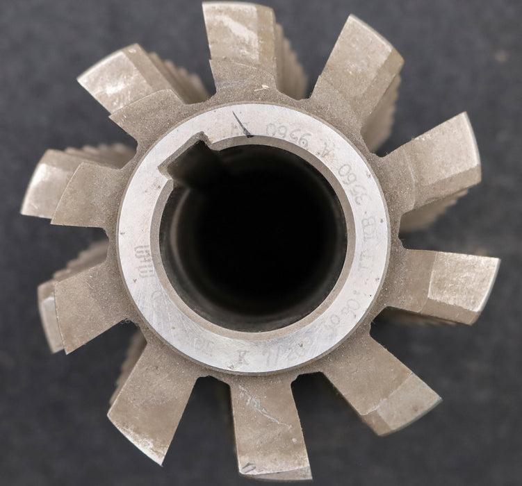 Bild des Artikels PWS-Zahnrad-Wälzfräser-m=-7,0mm-BPII-EGW-20°-DIN-3972--Ø110x135xØ40mm-LKN