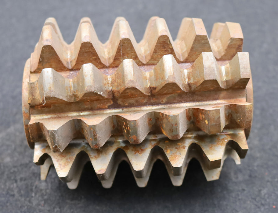 Bild des Artikels PWS-Zahnrad-Wälzfräser-m=-7,0mm-BPII-DIN-3972-EGW-20°-Ø110x135xØ40mm