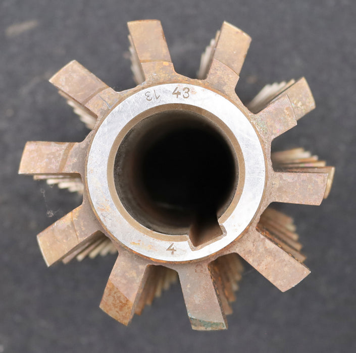 Bild des Artikels PWS-Zahnrad-Wälzfräser-m=-7,0mm-BPII-DIN-3972-EGW-20°-Ø108x136xØ40mm-LKN