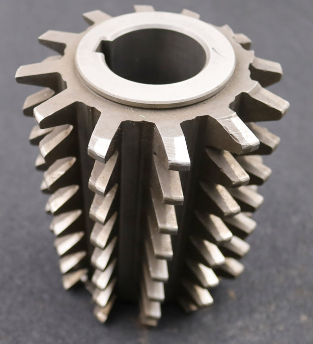 Bild des Artikels PWS-Zahnrad-Wälzfräser-m=-7,0mm-BPII-nach-DIN-3972-EGW-20°-Ø148x140xØ50mm-LKN