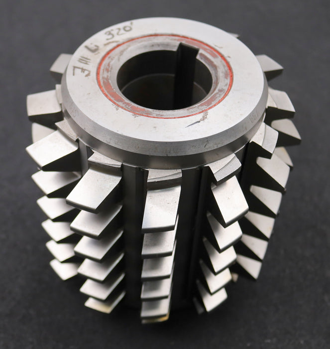 Bild des Artikels SAAZOR-Zahnrad-Wälzfräser-m=-7,0mm-BPII-DIN-3972-EGW-20°-Ø157x160xØ50mm-LKN