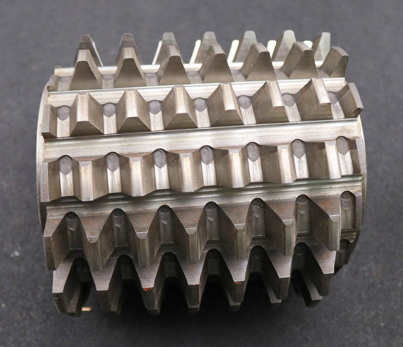 Bild des Artikels LENZEN-Zahnrad-Wälzfräser-m=-7,0mm-BPIV-DIN-3972-EGW-20°-Ø157x160xØ50mm-mit-LKN