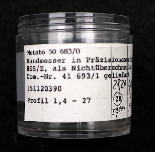 Bild des Artikels DOLD-Rundmesser-für-KLINGELNBERG-FK41-m=0,9-1,8-43-17,5°-EGW
