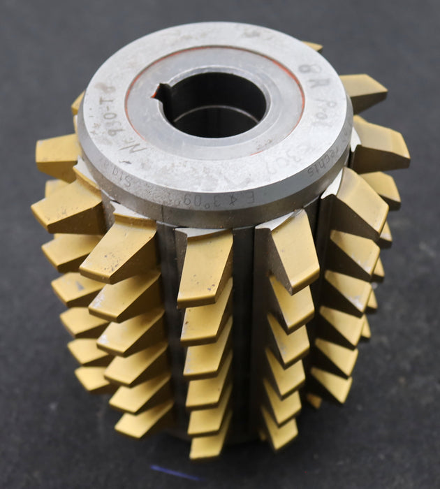 Bild des Artikels SAAZOR-Zahnrad-Wälzfräser-m=-8,0mm-BPIII-DIN-3972-EGW-20°-Ø162x195xØ50mm-LKN