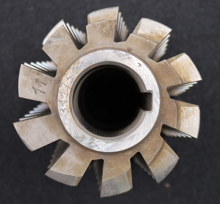 Bild des Artikels PWS-Zahnrad-Wälzfräser-m=-6,0mm-BPII-nach--DIN-3972-EGW-20°-Ø108x135xØ40mm-LKN