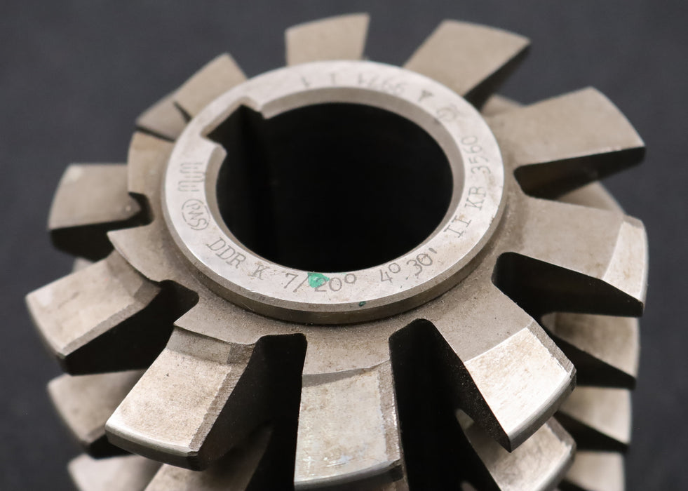 Bild des Artikels PWS-Zahnrad-Wälzfräser-m=-7,0mm-BPII-DIN-3972-EGW-20°-Ø110x135xØ40mm-mit-LKN