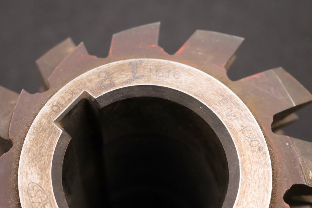 Bild des Artikels MAY-Zahnrad-Wälzfräser-m=-6,0mm-EGW-20°-Ø123x125xØ40mm-mit-LKN-2gg.-Rechts