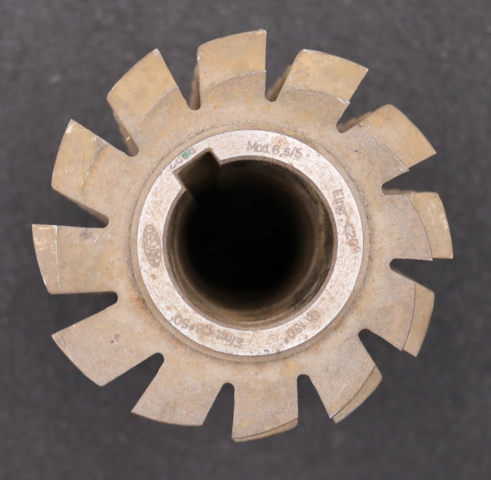 Bild des Artikels MAY-Zahnrad-Wälzfräser-m=-6,5mm-BPII-DIN-3972-EGW-20°-Ø108x106xØ40mm-LKN