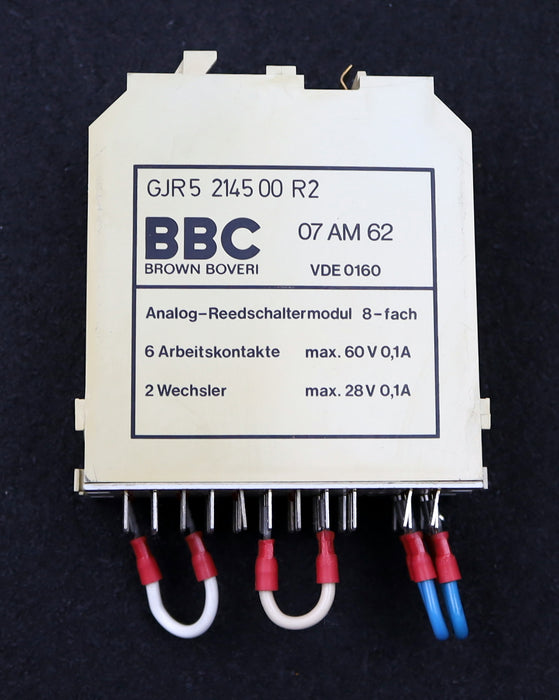 Bild des Artikels BOSCH-Analog-Reedschaltermodul-GJR5-2145-00-R2--07AM62-8-fach-max.-60C-0,1A
