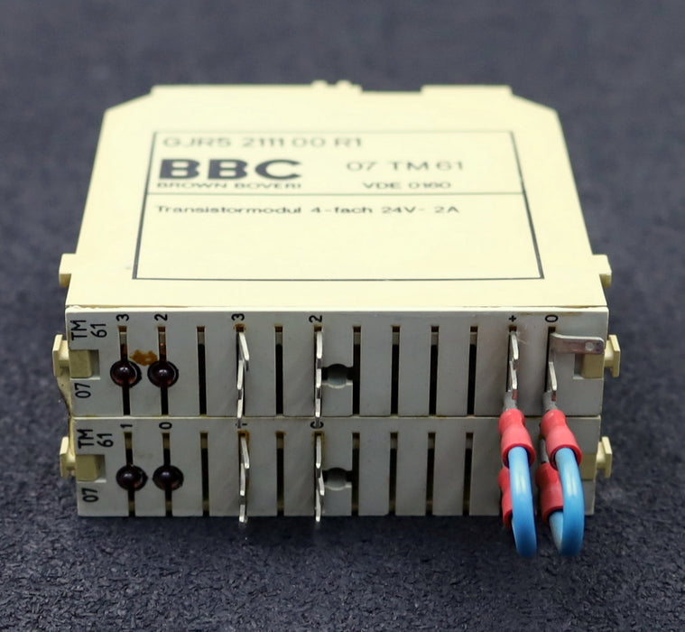 Bild des Artikels BOSCH-Relaismodul-GJR5-2111-00-R1--07-TM61-4-fach-24VDC-2A-gebraucht