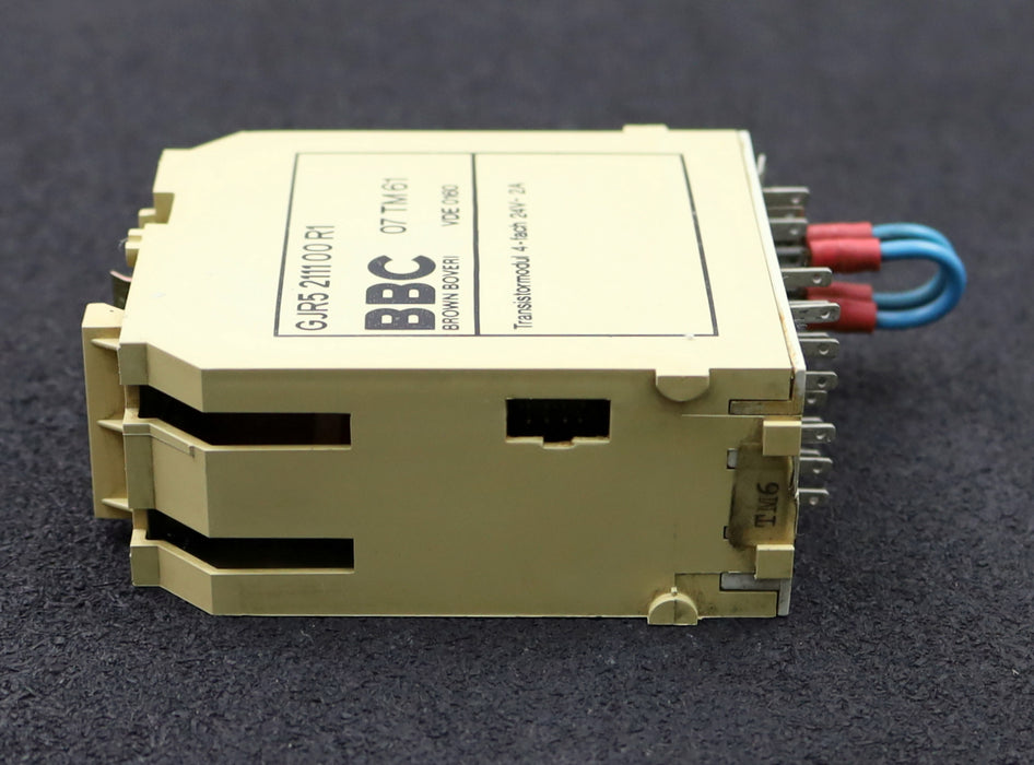 Bild des Artikels BOSCH-Relaismodul-GJR5-2111-00-R1--07-TM61-4-fach-24VDC-2A-gebraucht