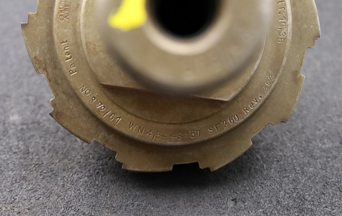 Bild des Artikels KLINGELNBERG-Palloid-Wälzfräser-m=-4,5-EGW-20°-Zahnform-I-1gg.-Li.-WN4,5-48-57