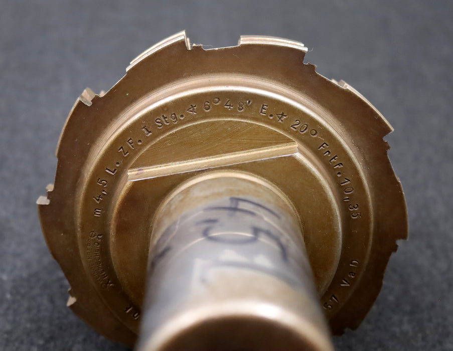 Bild des Artikels KLINGELNBERG-Palloid-Wälzfräser-m=-4,5-EGW-20°-Zahnform-I-1gg.-Links-Rest=75%