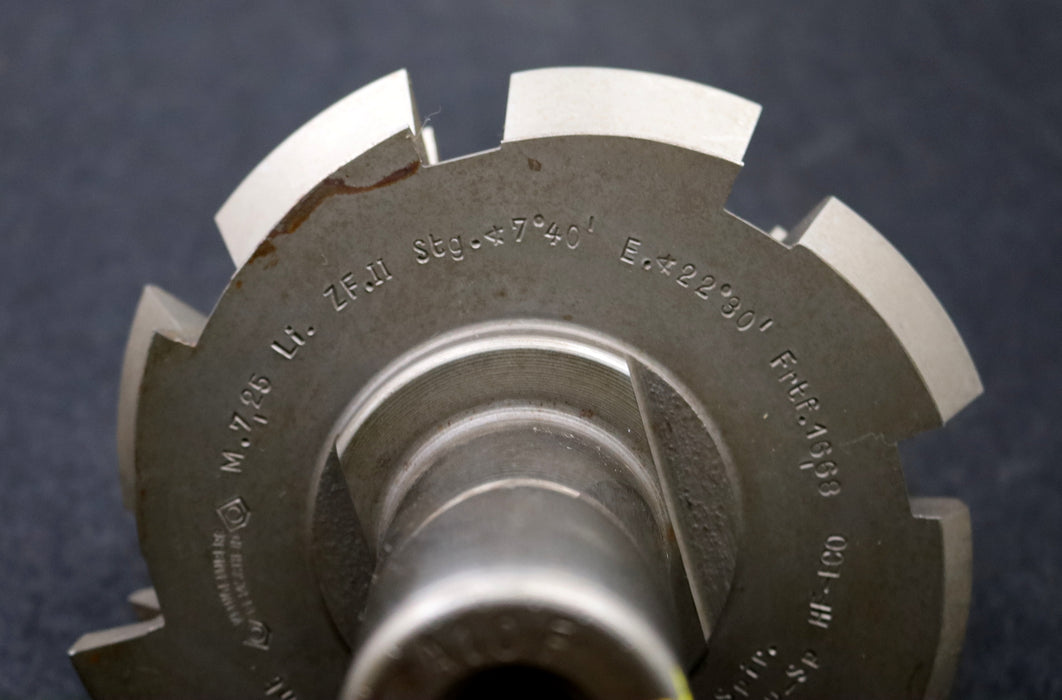 Bild des Artikels KLINGELNBERG-Palloid-Wälzfräser-m=-7,25-22°30´-EGW-Zahnform-II-1gg.-Links