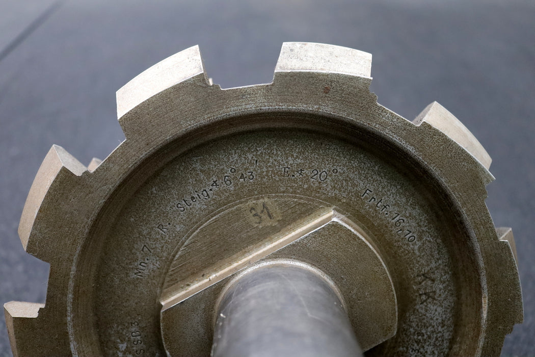 Bild des Artikels KLINGELNBERG-Palloid-Wälzfräser-m=-7-EGW-20°-Zahnform-I-1gg.-Rechts-WN7-29i