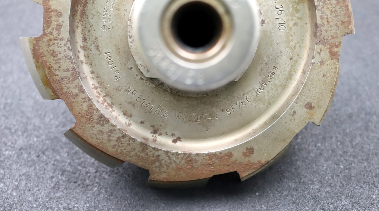 Bild des Artikels KLINGELNBERG-Palloid-Wälzfräser-m=-7-EGW-20°-Zahnform-I-1gg.-Links-Rest=-95%