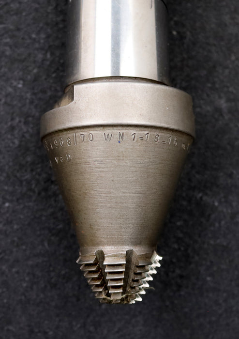 Bild des Artikels KLINGELNBERG-Palloid-Wälzfräser-m=-1-EGW-20°-Zahnform-I-1gg.-Links-WN1-18-16