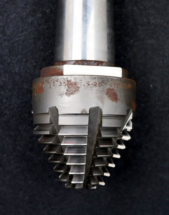 Bild des Artikels KLINGELNBERG-Palloid-Wälzfräser-m=-2,5-EGW-20°-Zahnform-I-1gg.-Li.-Rest=-85%