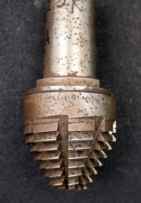 Bild des Artikels KLINGELNBERG-Palloid-Wälzfräser-m=-2,5-EGW-20°-Zahnform-I-1gg.-Re.-WN2,5-32-32