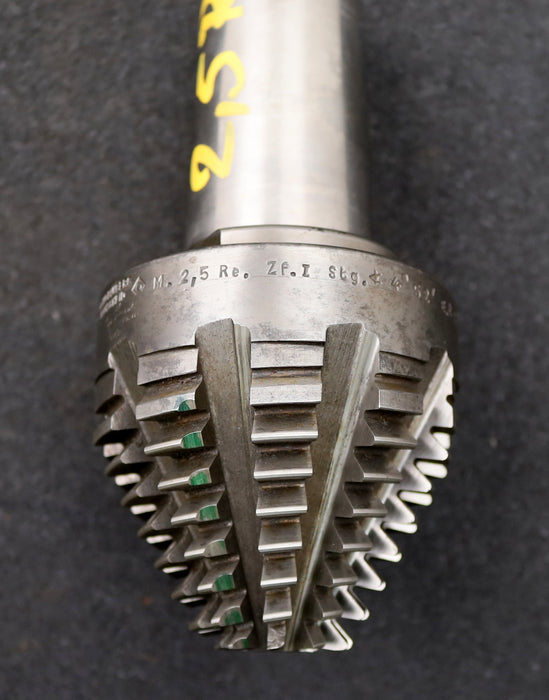 Bild des Artikels KLINGELNBERG-Palloid-Wälzfräser-m=-2,5-EGW-20°-Zahnform-I-1gg.-Rechts-Ø-31x85mm