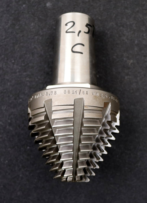 Bild des Artikels KLINGELNBERG-Palloid-Wälzfräser-m=-2,5-EGW-20°-Zahnform-III-1gg.-Re.-Ø-36x91mm