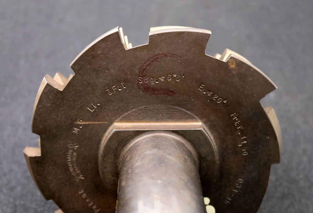 Bild des Artikels KLINGELNBERG-Palloid-Wälzfräser-m=-5-EGW-20°-Zahnform-I-1gg.-Links-HF-ECO