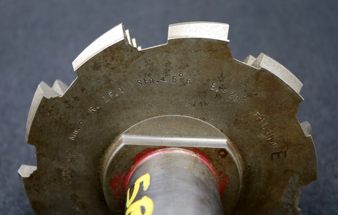 Bild des Artikels KLINGELNBERG-Palloid-Wälzfräser-m=-5-EGW-20°-Zahnform-I-1gg.-Rechts-WN5-58-95