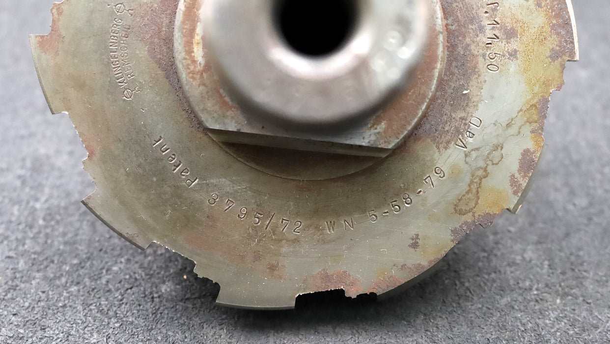 Bild des Artikels KLINGELNBERG-Palloid-Wälzfräser-m=-5-17°30´-EGW-Zahnform-III-1gg.-Rechts-VaD