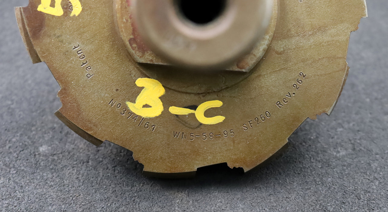 Bild des Artikels KLINGELNBERG-Palloid-Wälzfräser-m=-5-EGW-20°-Zahnform-I-1gg.-Links-SF260