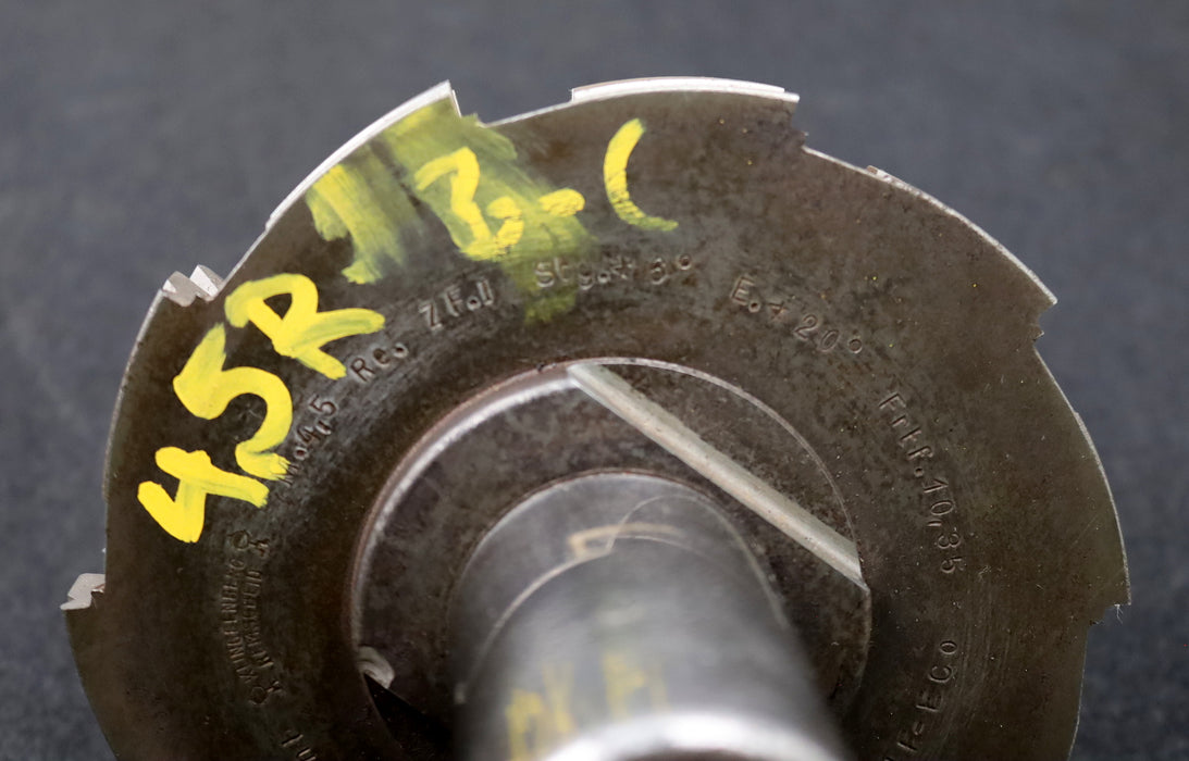 Bild des Artikels KLINGELNBERG-Palloid-Wälzfräser-m=-4,5-EGW-20°-Zahnform-I-1gg.-Rechts-Rest=-90%